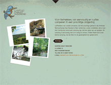 Tablet Screenshot of campingchaletweekend.be